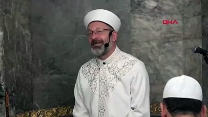 Ali Erbaş Konya’da teravih namazını kıldırdı