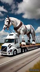 Horse freed hundreds of horses 😭 _humanity _horse _anim)