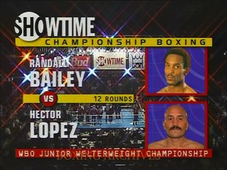 Randall Bailey vs Hector Lopez - Showtime 12-11-99