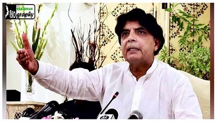 Chaudhary Nisar Ali Khan Biography _ History of Political Personality of Pakistan.mp4