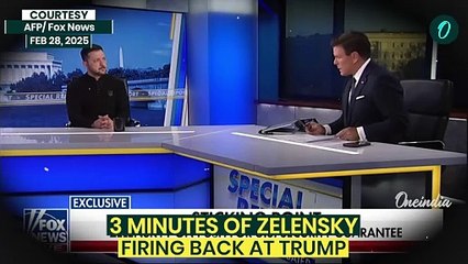 Zelensky Breaks Silence on Showdown With Trump | 3 Minutes of Zelensky Fires Back Against Trump