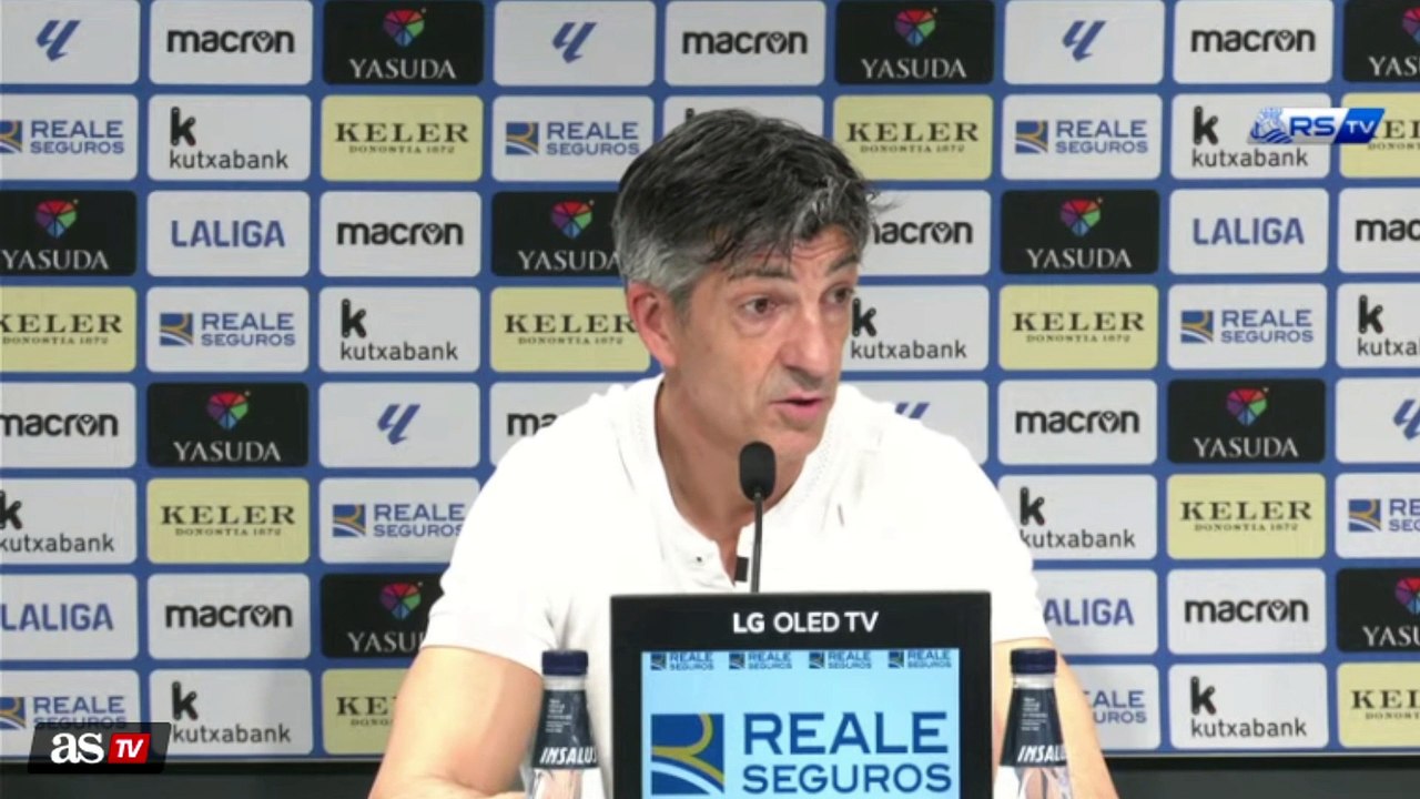 Rueda de prensa completa de Imanol Alguacil, previa al FC Barcelona vs. Real Sociedad
