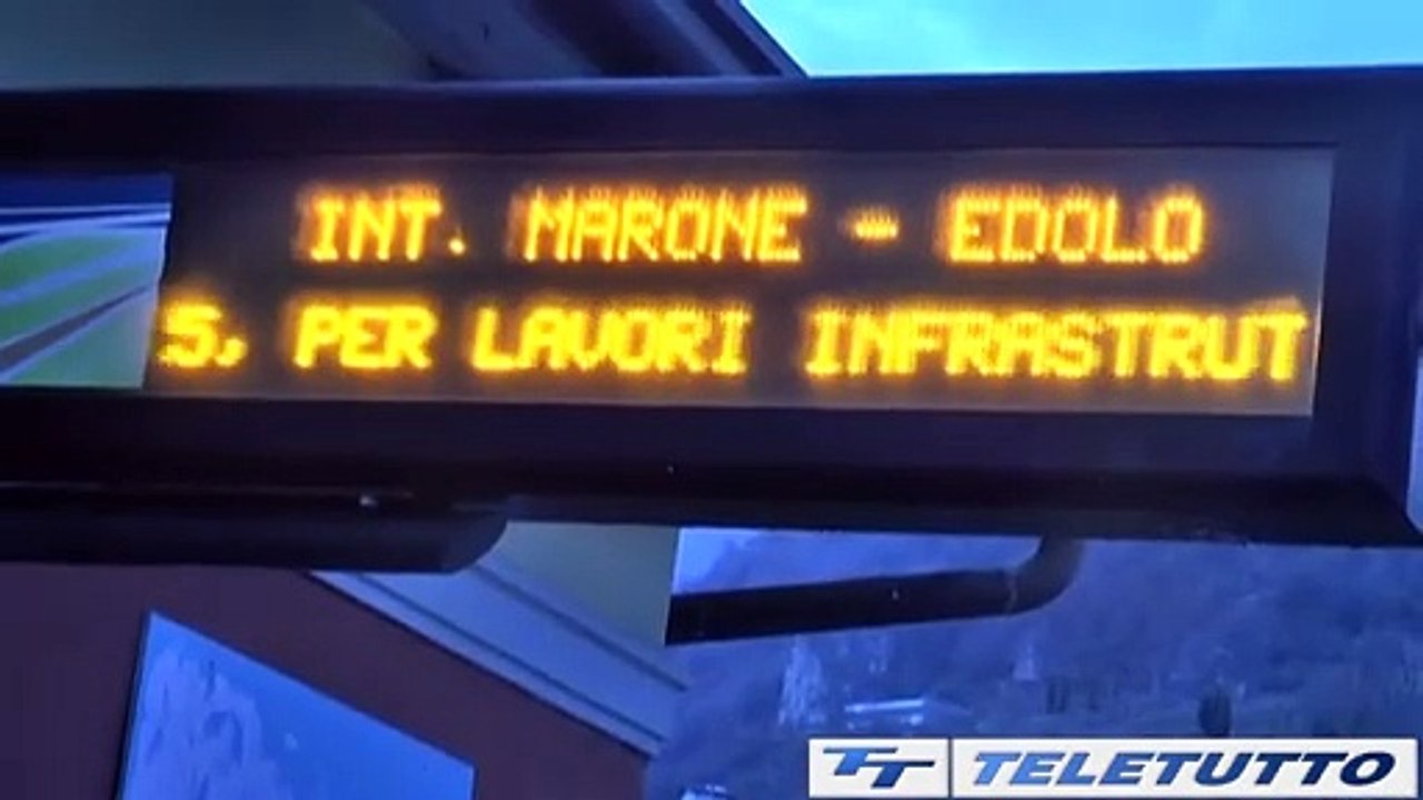 Video News - Marone, al via i lavori sulla Brescia-Iseo-Edolo