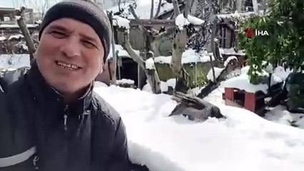 Şaşırtan görüntü! Böyle keyif görülmedi