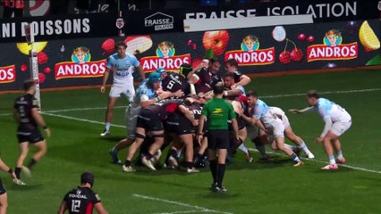 TOP 14 - Essai de Juan CRUZ MALLIA (ST) - Stade Toulousain - Aviron Bayonnais
