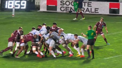 TOP 14 - Essai de Folau FAINGA'A (ASM) - Union Bordeaux-Bègles - ASM Clermont