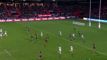TOP 14 - Essai de Nelson EPEE 2 (ST) - Stade Toulousain - Aviron Bayonnais