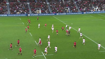 TOP 14 - Essai de Jiuta WAINIQOLO 2 (RCT) - RC Toulon - Stade Français Paris