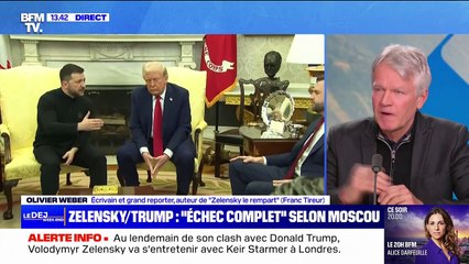 Moscou estime que la visite de Volodymyr Zelensky à Washington a été "un échec complet"