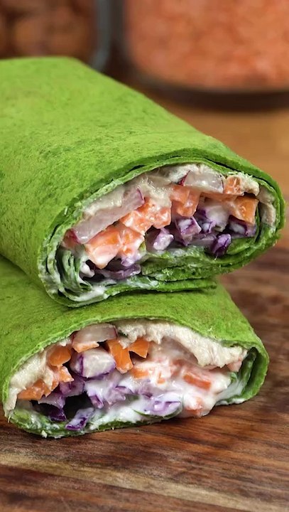 Faire des wraps aux épinards 🍃