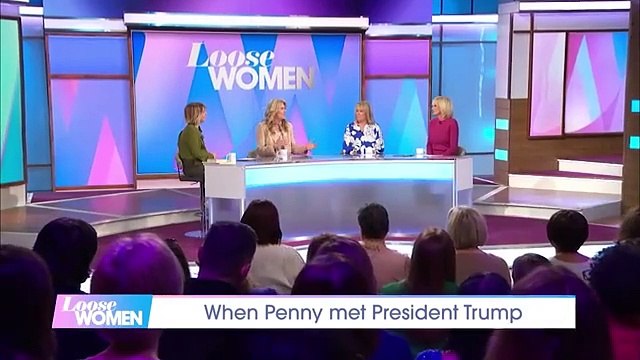 Penny Lancaster tells husband Rod Stewart he’s never allowed near ‘dangerous’ Trump again