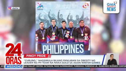 Alan Frei, target na makakuha ng medalya sa Winter Olympics; gustong mas ipakilala ang curling sa mga Filipino | 24 Oras Weekend