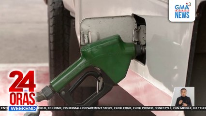Rollback sa presyo ng petrolyo, inaasahan sa susunod na linggo | 24 Oras Weekend