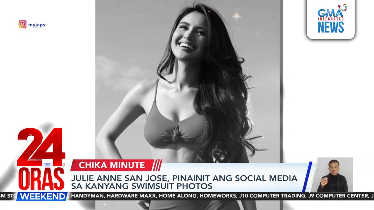 Chika in a Minute - Swimsuit photos ni Julie Anne San Jose | Michael Sager thankful sa fans nila ni Jillian Ward | 24 Oras Weekend