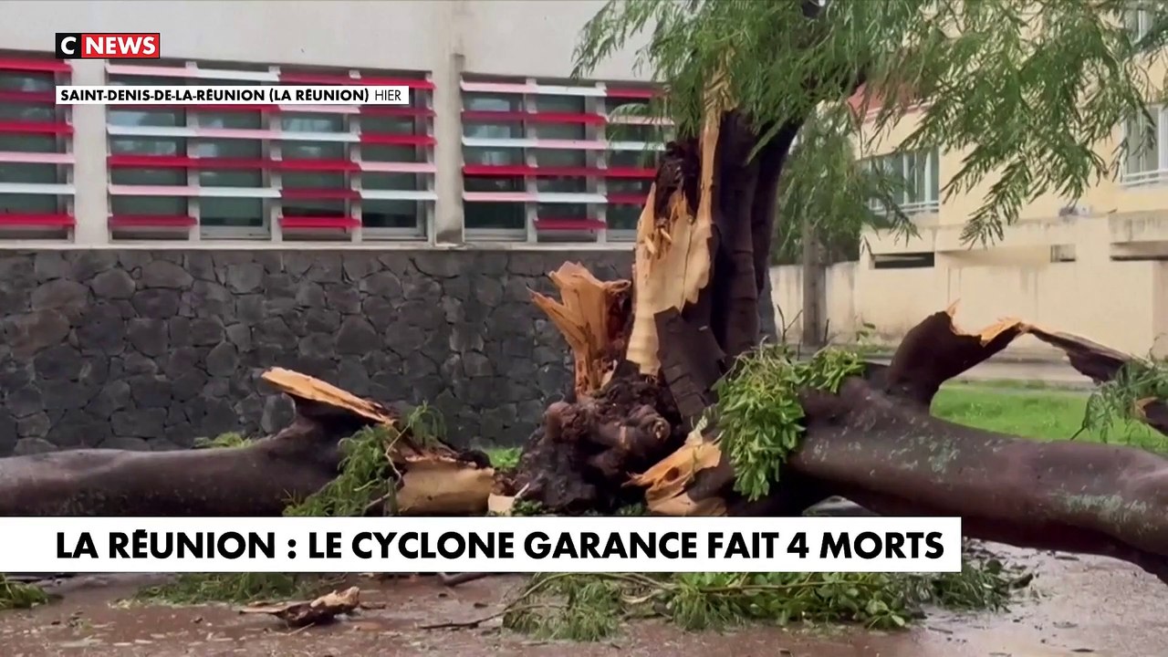 La Réunion : le cyclone Garance fait 4 morts