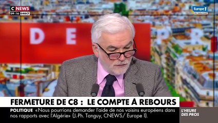 Pascal Praud déçu de voir Hanouna quitter Canal+