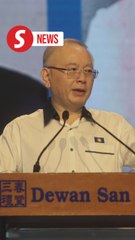 MCA 76th: Doors closed to members who defected for money and power, says Dr Wee