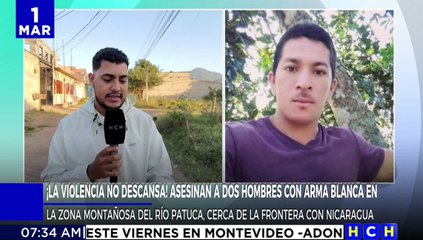 Con arma blanca asesinan a dos hombres en montaña de río Patuca