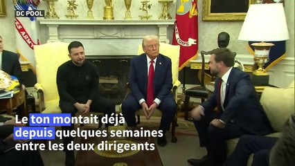 Altercation Trump/Zelesnky à la Maison Blanche