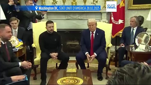 Video Scontro fra Trump e Zelensky: leader Ue a favore di Kiev, Meloni chiede un vertice