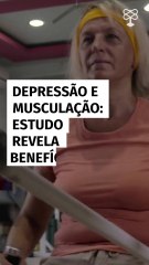 Depressão e musculação: estudo revela benefícios para idosos