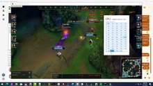 league of legends - full cpu of random thread?