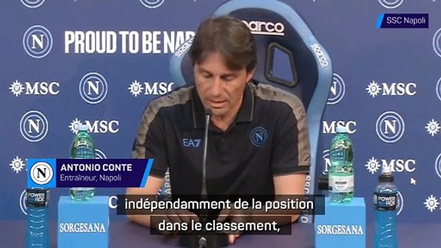 Conte : Le classement ne doit pas être une source de pression