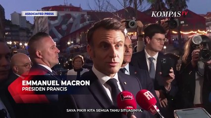 Komentar Macron Soal Adu Mulut Trump vs Zelenskyy di Gedung Putih