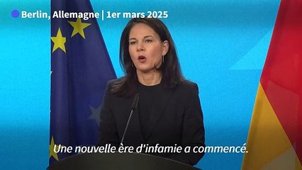 Altercation Trump-Zelensky: "Une nouvelle ère d'infamie a commencé", dit Berlin