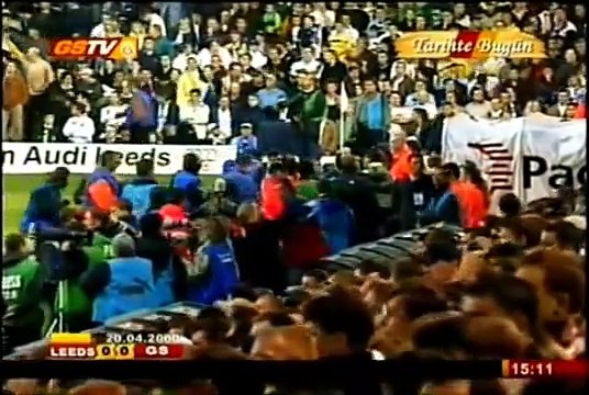 Leeds United 2 - 2 Galatasaray 1999-2000 UEFA Kupası Yarı Final 2. maçı.
