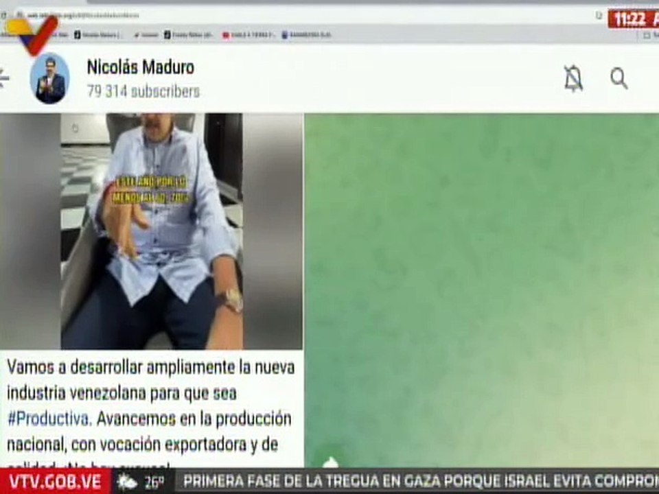 Pdte. Nicolás Maduro: Vamos a desarrollar ampliamente la nueva industria venezolana