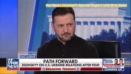 Ukraine's Zelenskiy says he respects Trump after White House clash