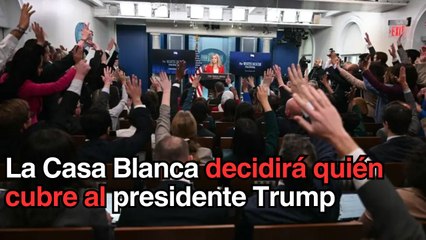 La Casa Blanca impone nuevas reglas y decidirá qué medios cubren a Donald Trump