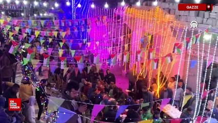 Gazze'de enkazların arasında Ramazan ayının ilk sahuru