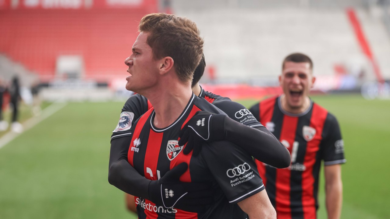 Wuchtiger Kopfball, unhaltbarer Elfer: Schanzer drehen Spiel gegen Sandhausen