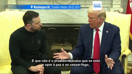 Aumenta a preocupação com a ajuda dos EUA à Ucrânia após episódio na Casa Branca
