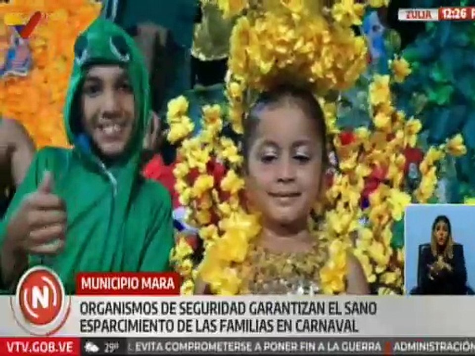 Más de 10 mil zulianos disfrutaron del desfile en el mcpio. Mara como inicio de los Carnavales 2025