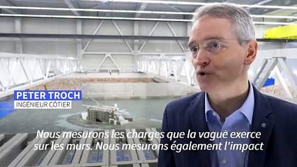 Un mini-fort Boyard à l'épreuve des vagues en Belgique