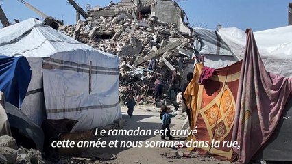 "Rien d'autre que la miséricorde de Dieu": des Gazaouis entament le ramadan dans les décombres