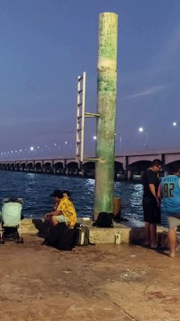 Malecón de Progreso en Mérida, Yucatán, México.