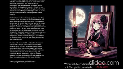 Was passiert, wenn menschliches Blut auf Vampirblut trifft? 🧛‍♀️ Enthüllung eines dunklen Geheimnisses