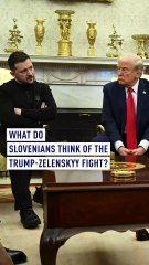 Slovenians’ Perspective on the Trump-Zelenskyy Tensions 🇸🇮