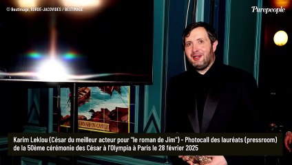 Karim Leklou papa d'un petit garçon, cette rare phrase (si précieuse) sur lui : “Mon fils, c'est la chose la plus..."