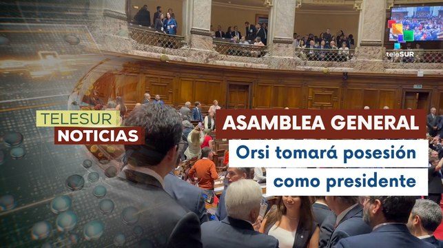 Yamandú Orsi tomará posesión como presidente del Uruguay este 1 de marzo