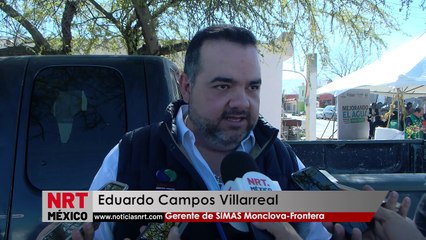 Invertirá SIMAS 12 MDP en 8 obras para Frontera