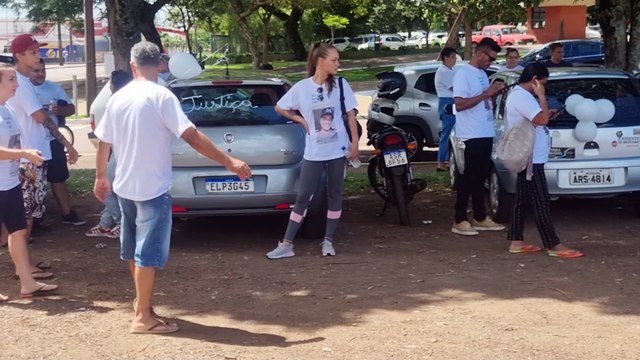 No céu mora uma saudade ; Família presta homenagem a Matheus Barreto