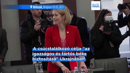 Az európai vezetők londoni csúcstalálkozója a kontinens kollektív biztonságáról szól