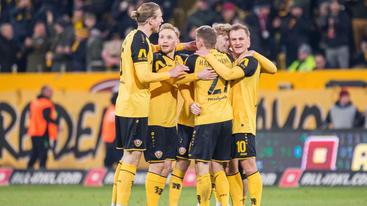 Trotz verschossenem Elfmeter: Dresden überrollt schlafendes Verl