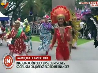 Autoridades nacionales inauguran Base de Misiones Socialista Dr. José Gregorio Hernández en pqa. La Candelaria