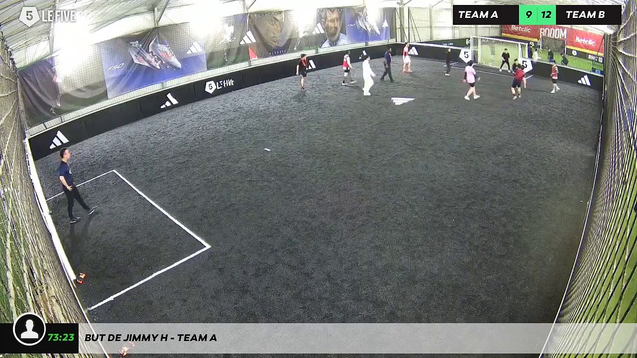 But de Jimmy H - Team A
